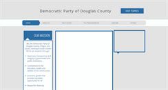 Desktop Screenshot of douglasdemocrats.net